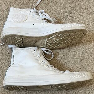 Converse leather All-Star White High-Tops